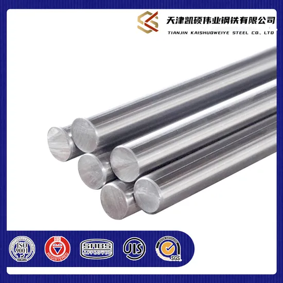 ASTM Ss 304 201 316 1020 3003 7075 2024 S235jr S355jr Gewalzter warm- und kaltgezogener Rundstab aus Edelstahl/Kohlenstoffstahl/Aluminium/Formstab