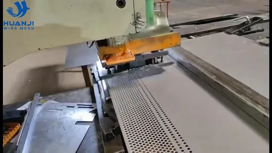 Perforiertes Metallgitterblech aus Edelstahl 304/316L