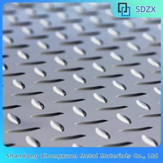2b 304 Haarlinienstahl 304 316L Edelstahl 410 Riffelblech